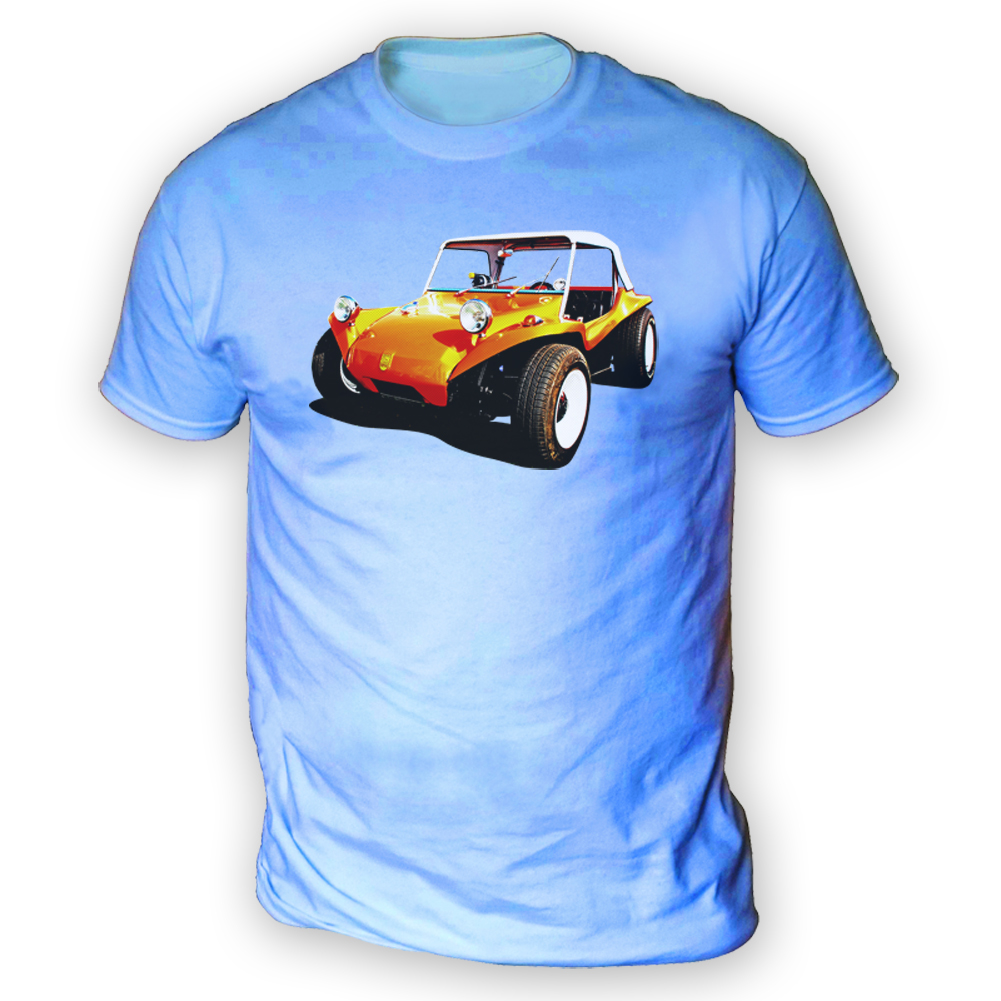 Orange Buggy Mens T Shirt X13 Colours Beetle Vw Bug Surf Dune Ebay 5511
